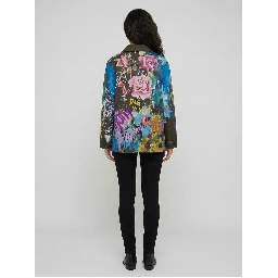 Multicolor Cotton Denim Jacket