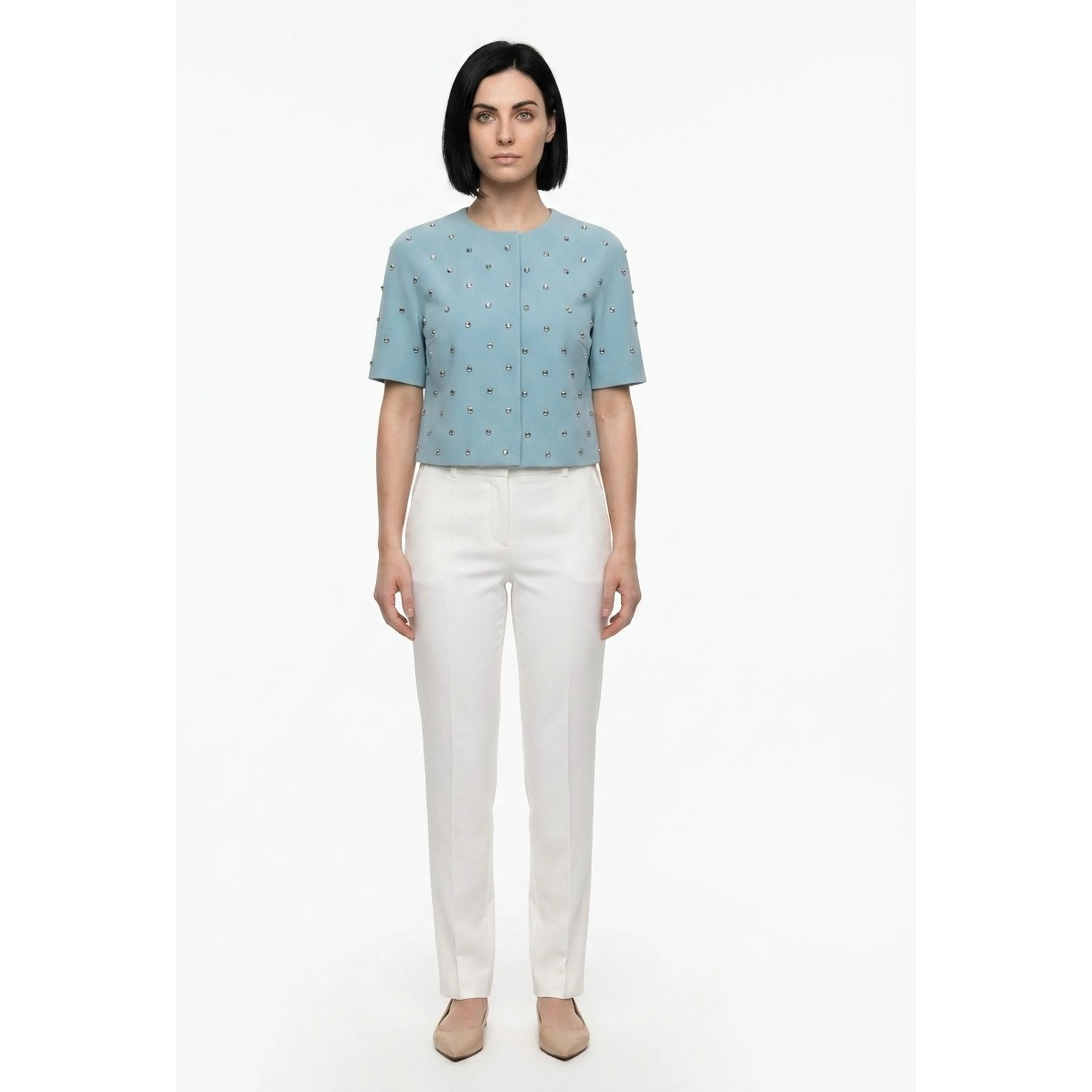 Light Blue Acetate Jacket