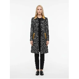 Multicolor Elastane Coat