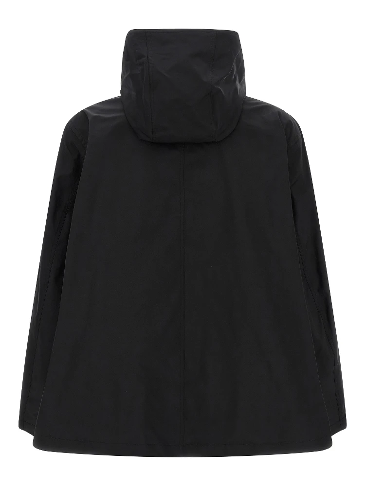 Black Polyester Parka alternative