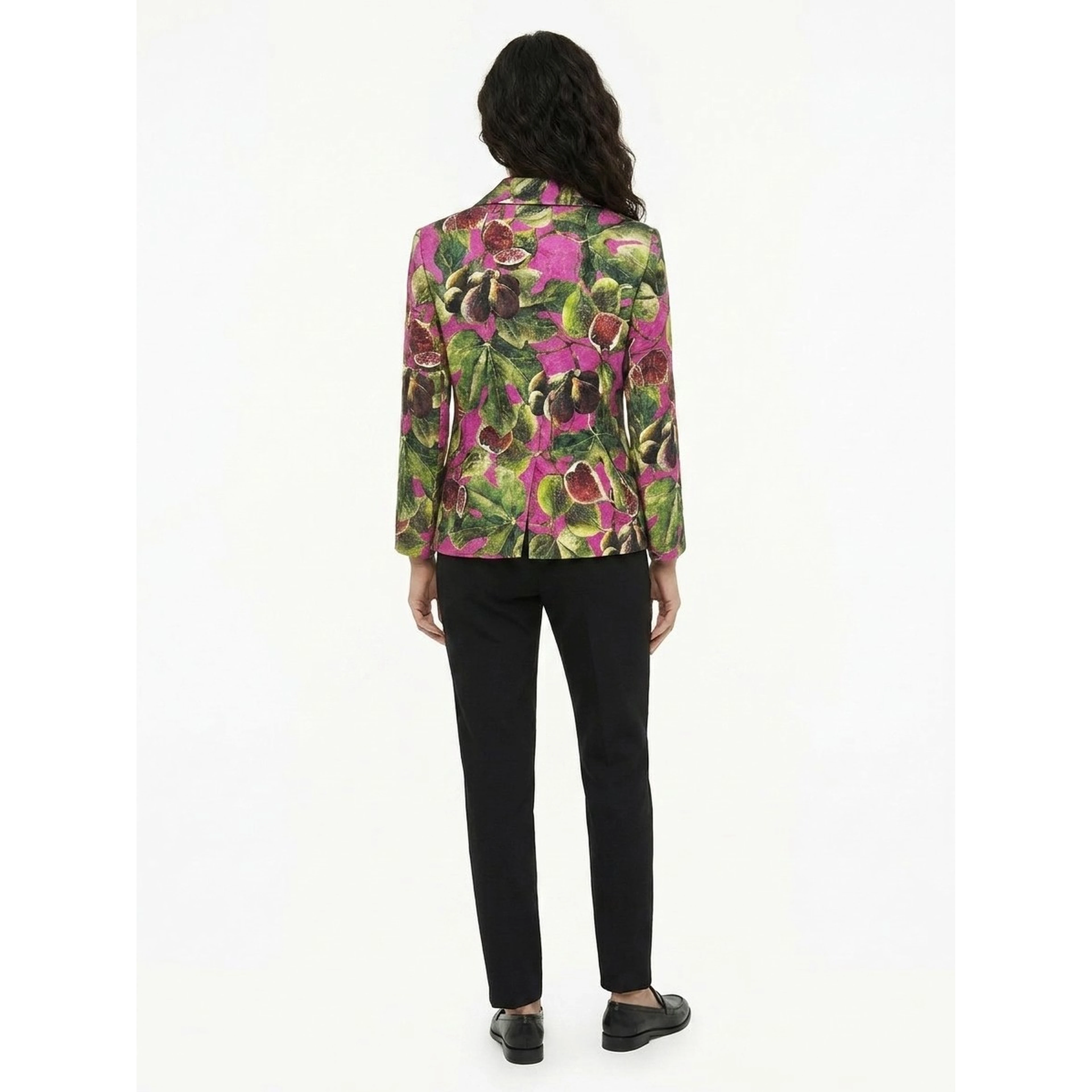 Multicolor Cotton Blazer