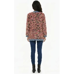 Multicolor Polyester Biker Jacket