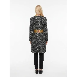 Multicolor Elastane Coat