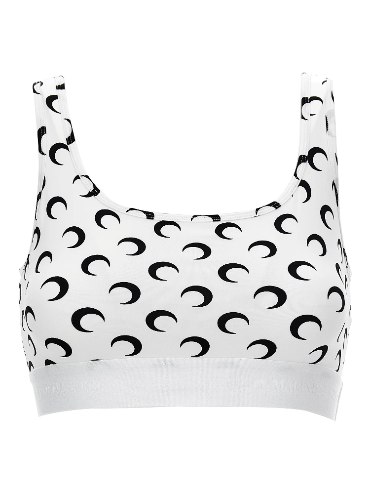 Bicolor Polyamide Sport Bra