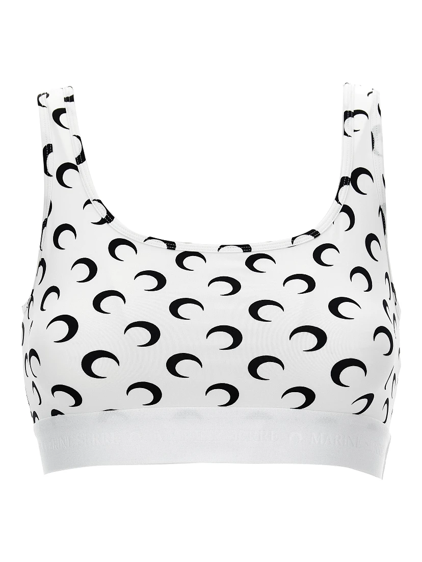 Bicolor Polyamide Sport Bra