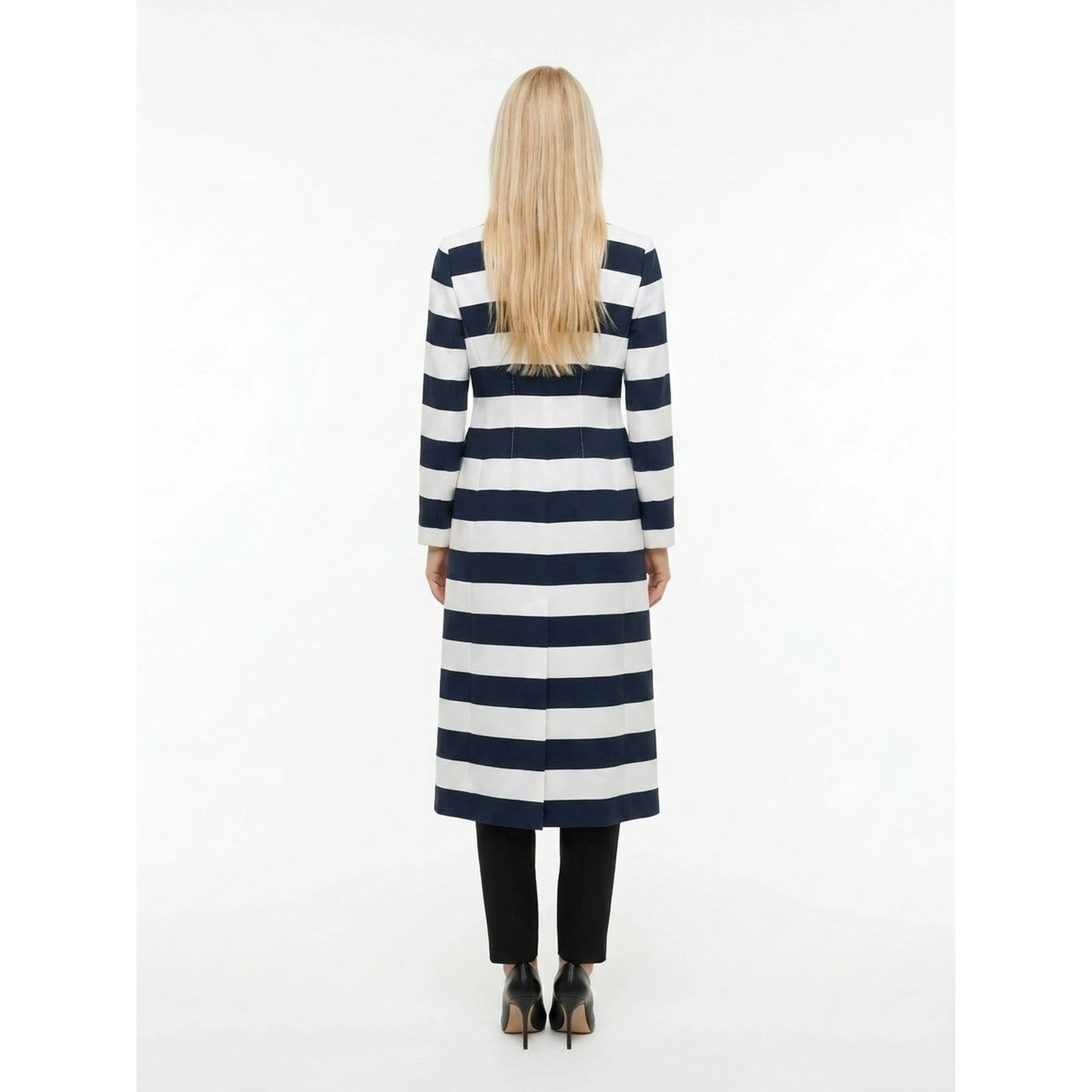 Bicolor Viscose Coat