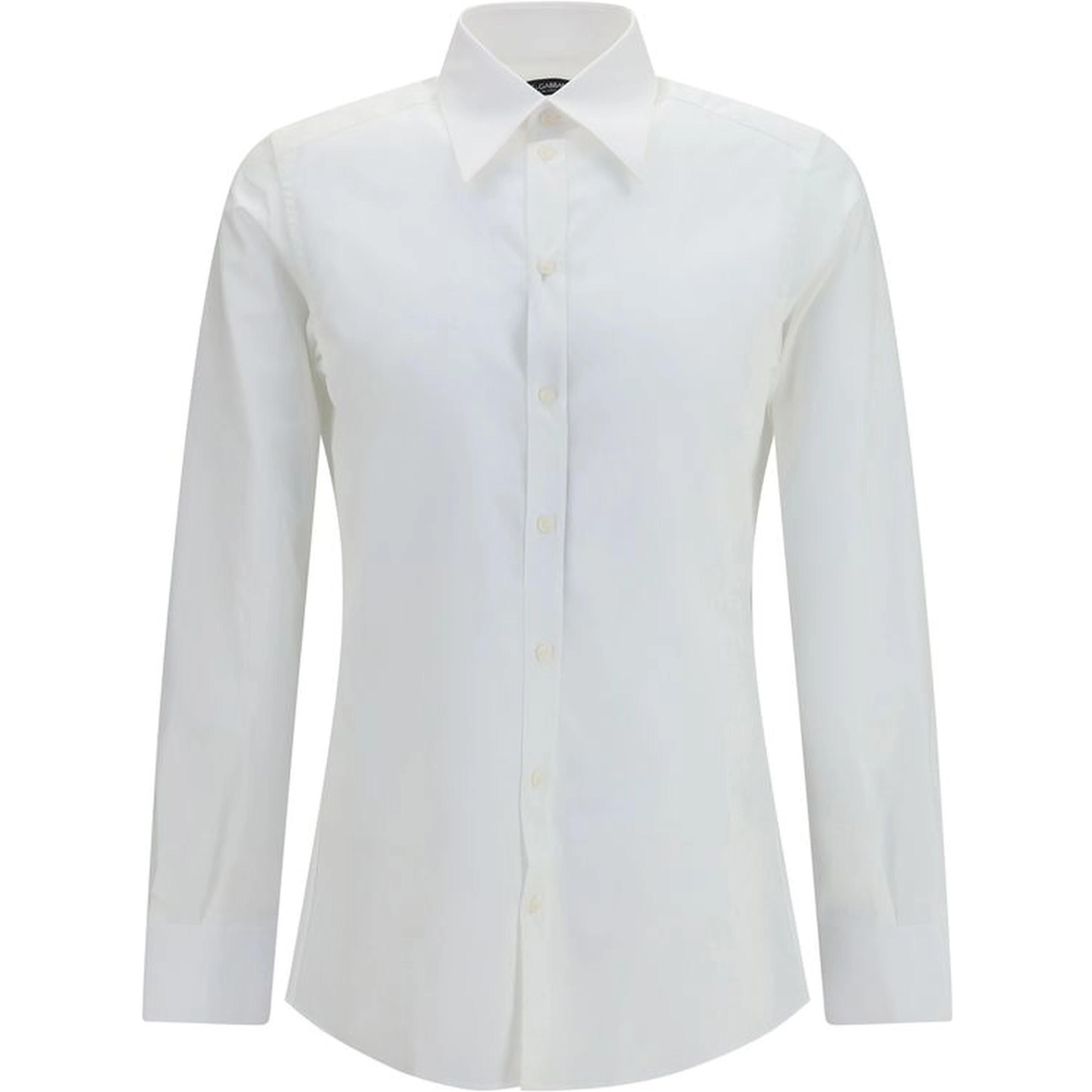 White Cotton Dress Shirt