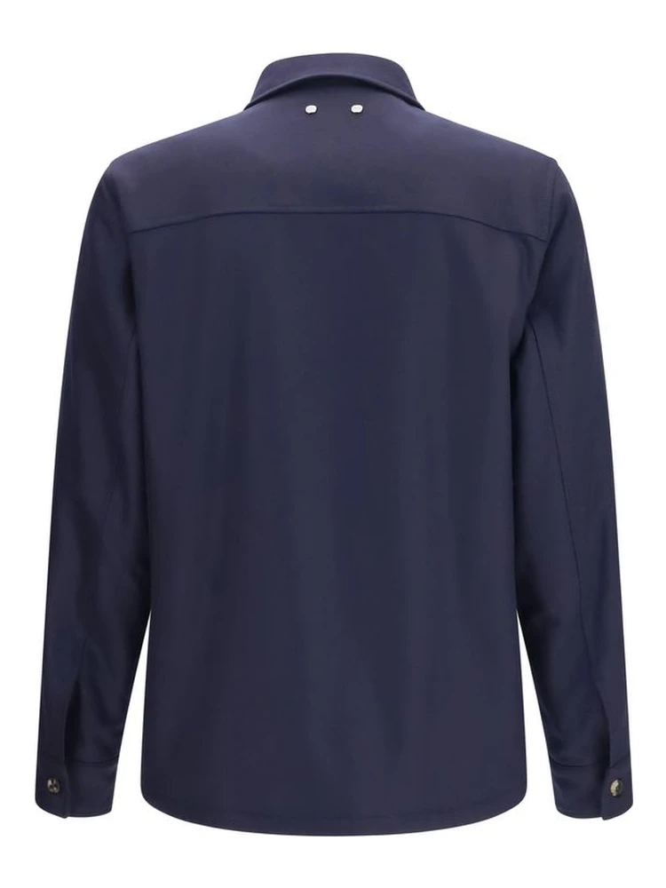 Blue Wool Oves Aries Full-Length Jacket alternative