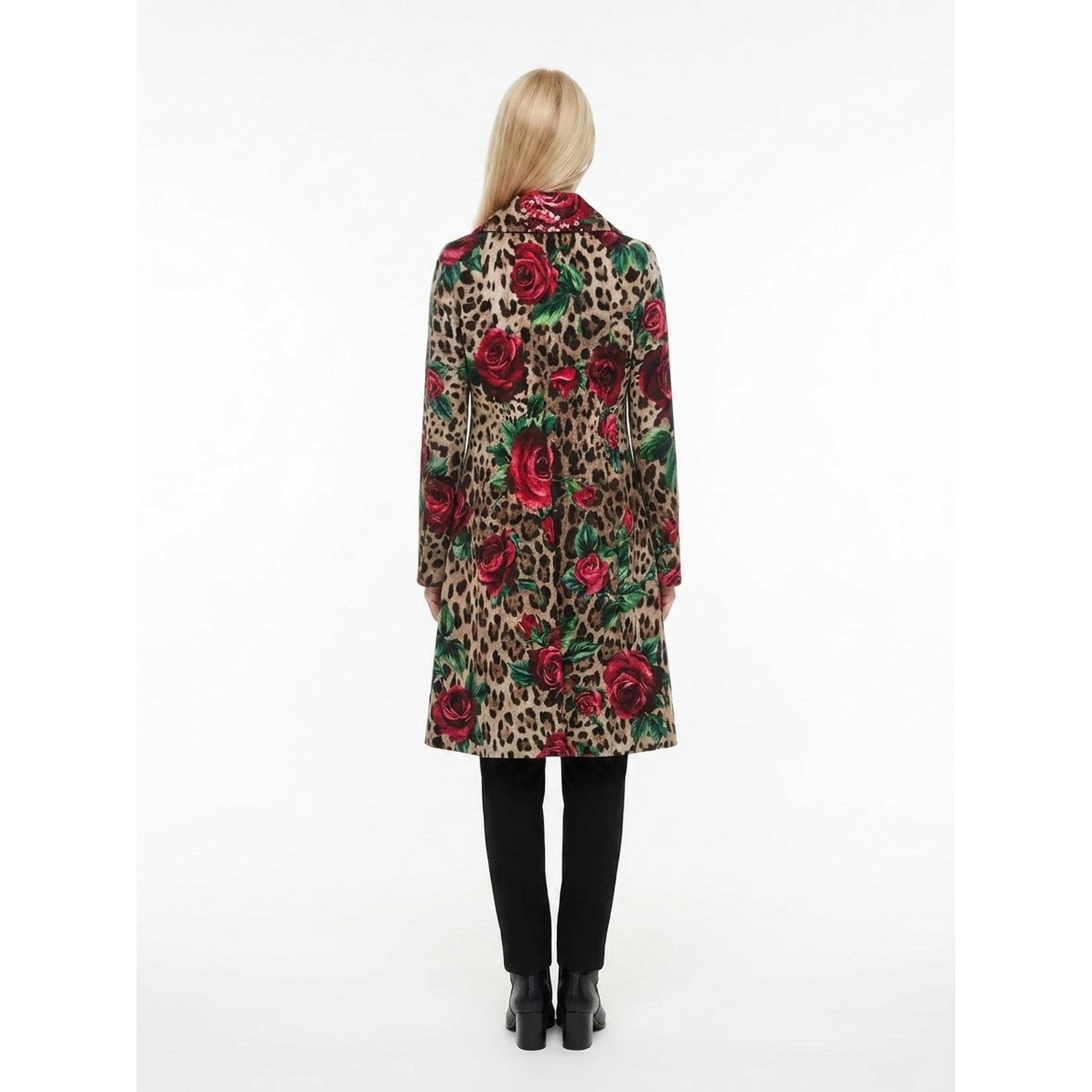 Multicolor Wool Coat