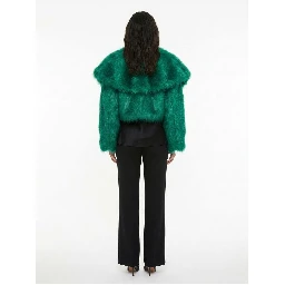Green MicroModal Coat