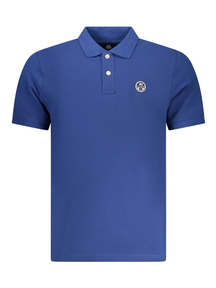 "Blu Cotton Men Polo"