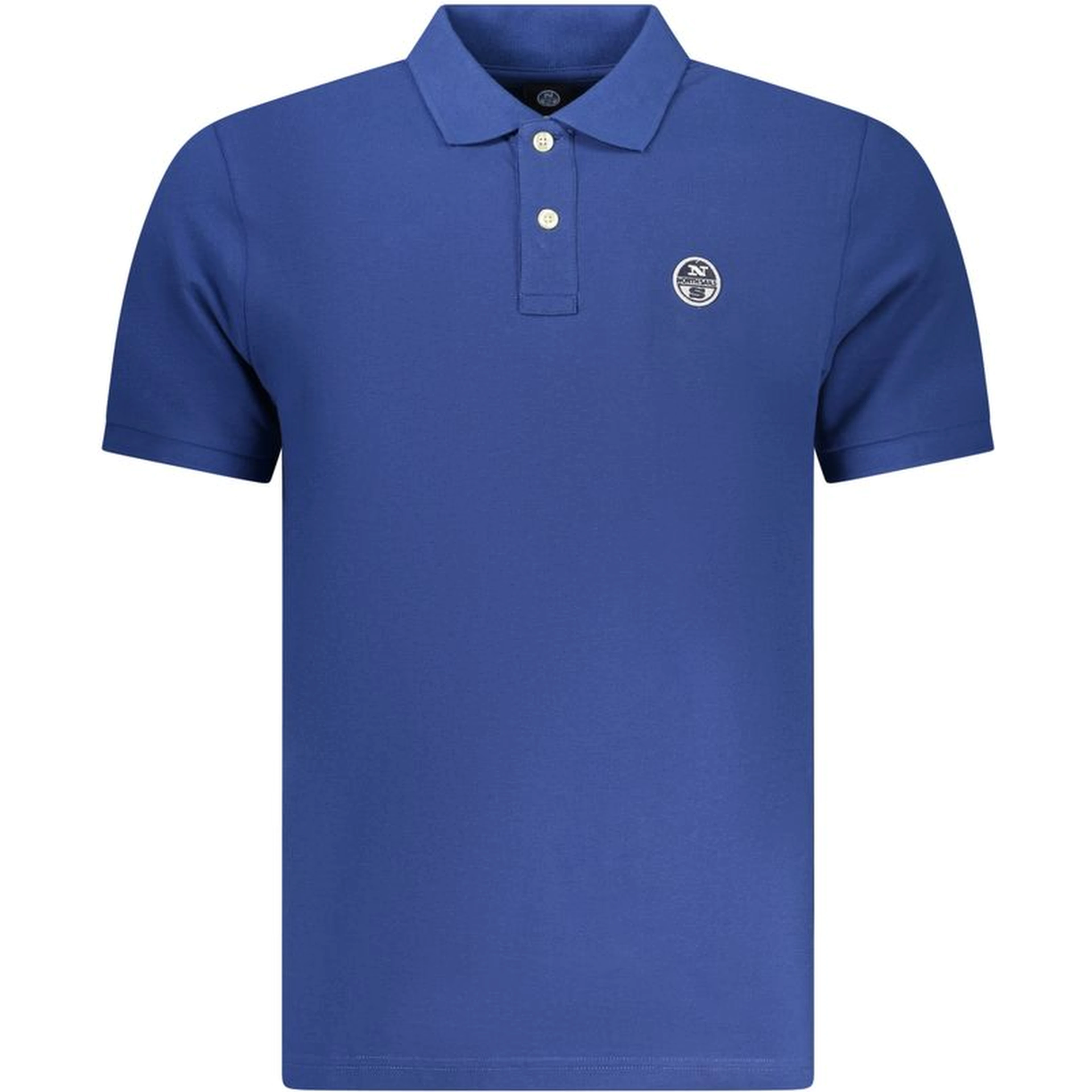 "Blu Cotton Men Polo"