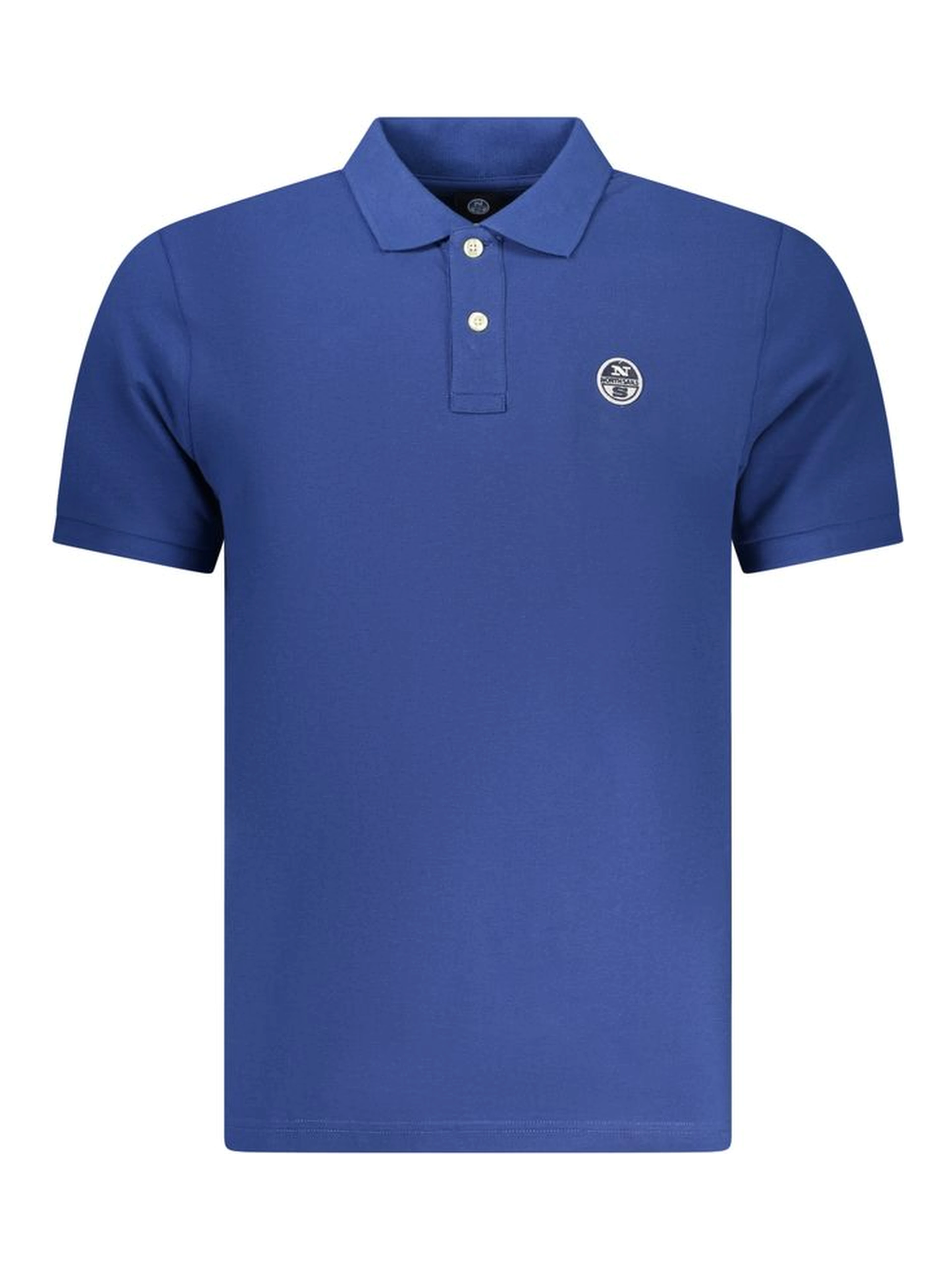 "Blu Cotton Men Polo"