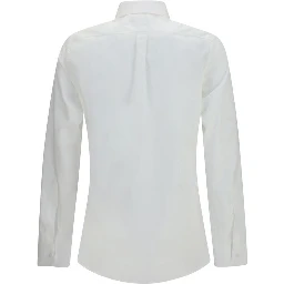 White Cotton Dress Shirt
