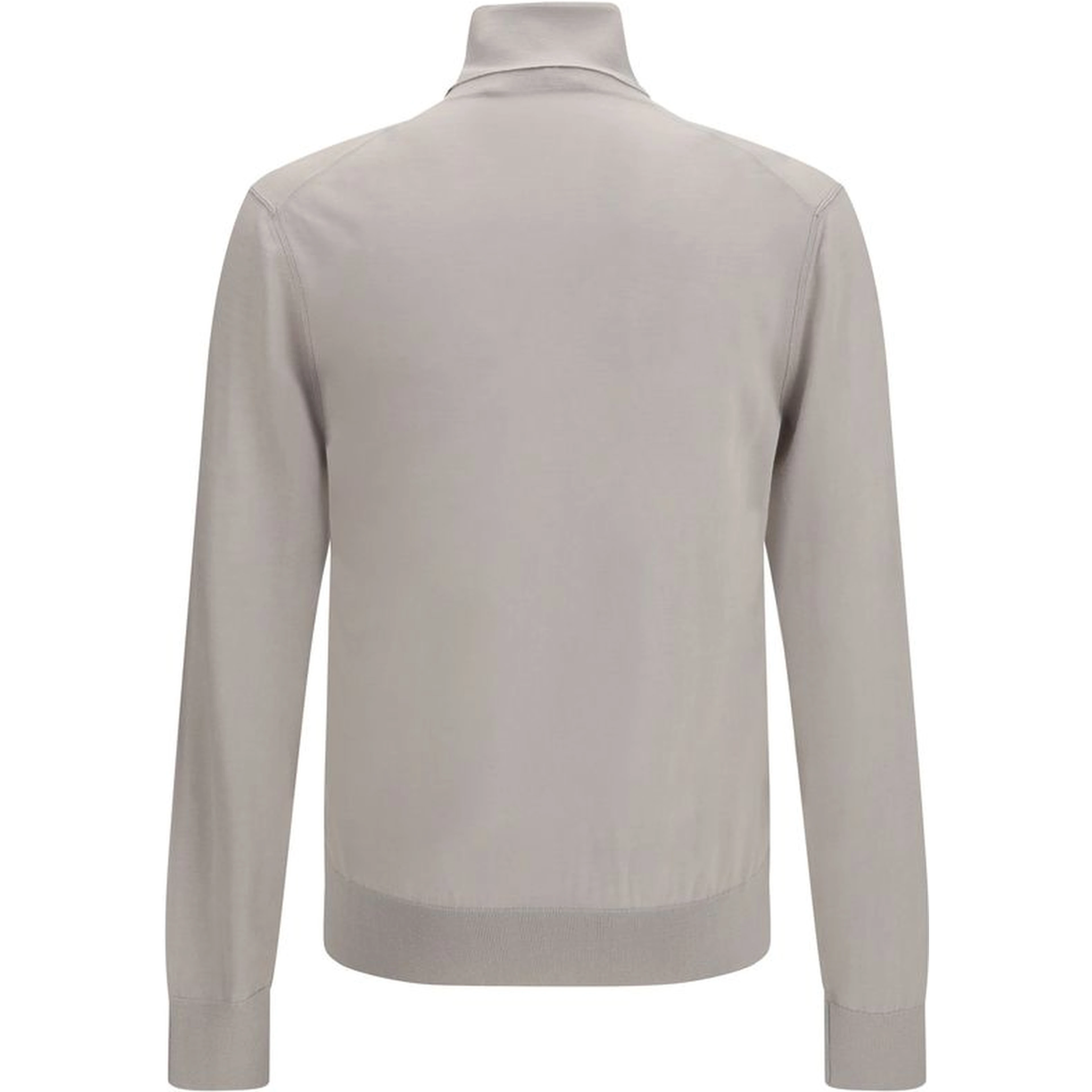 Beige Cashmere Turtleneck