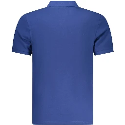"Blu Cotton Men Polo"