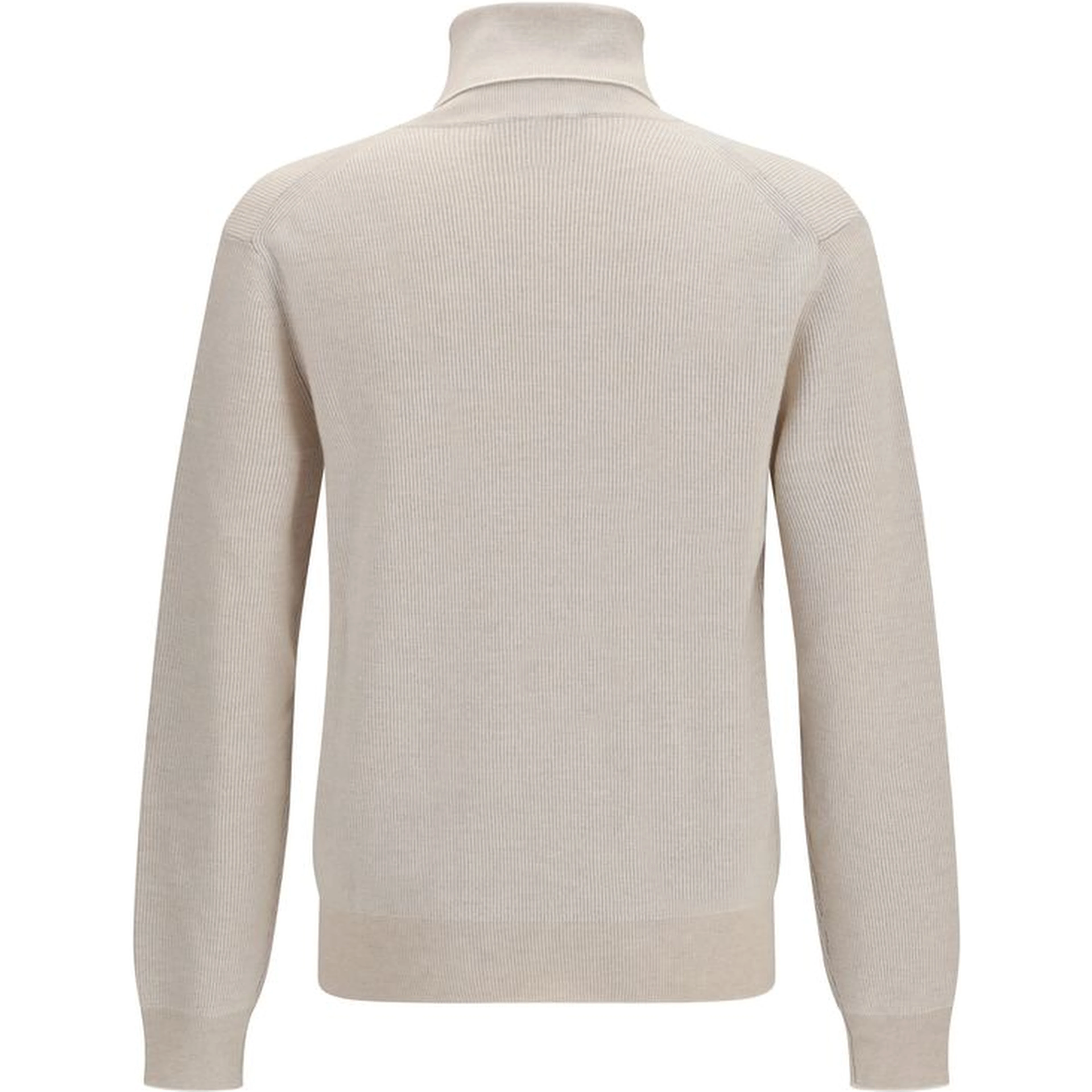 Beige Cashmere Turtleneck