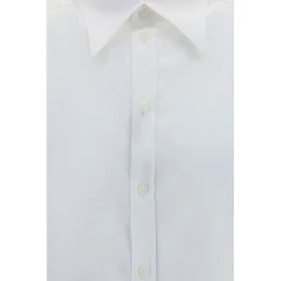 White Cotton Dress Shirt