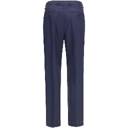 Blue Wool Oves Aries Dress Pants