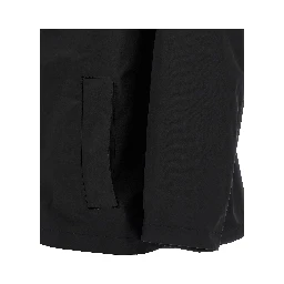 Black Polyester Parka