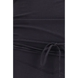 Gray Cotton Casual Dress