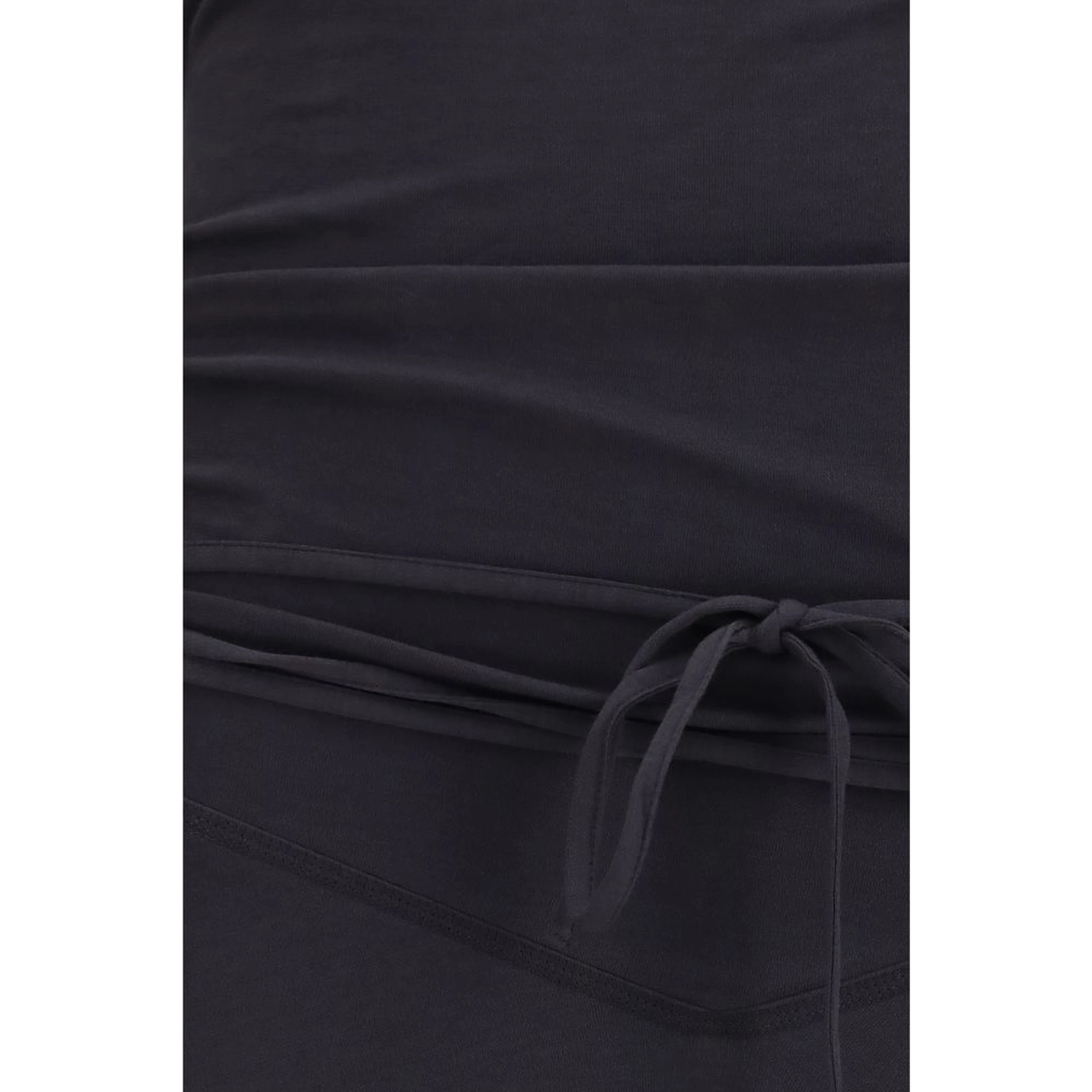 Gray Cotton Casual Dress