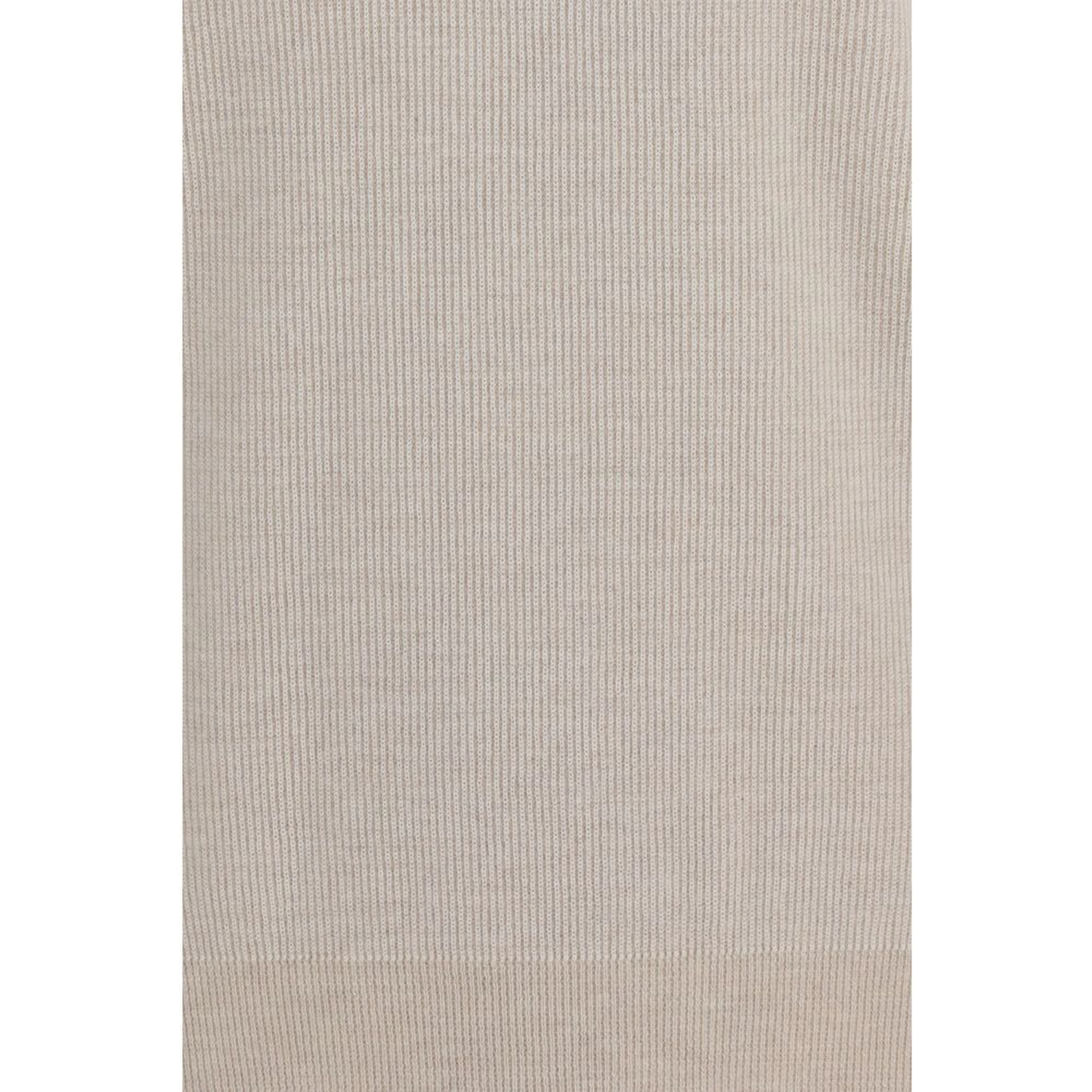 Beige Cashmere Turtleneck