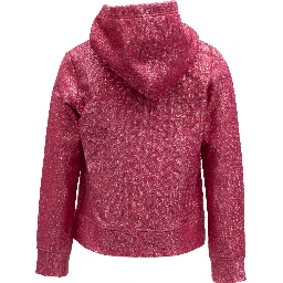 Shimmer Pink Pullover Hoodie