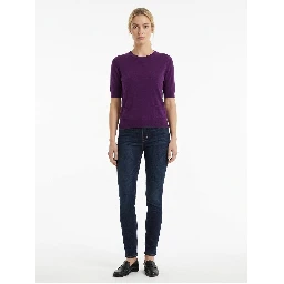 Purple Cashmere Sweater