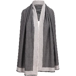 Gray Silk Foulard