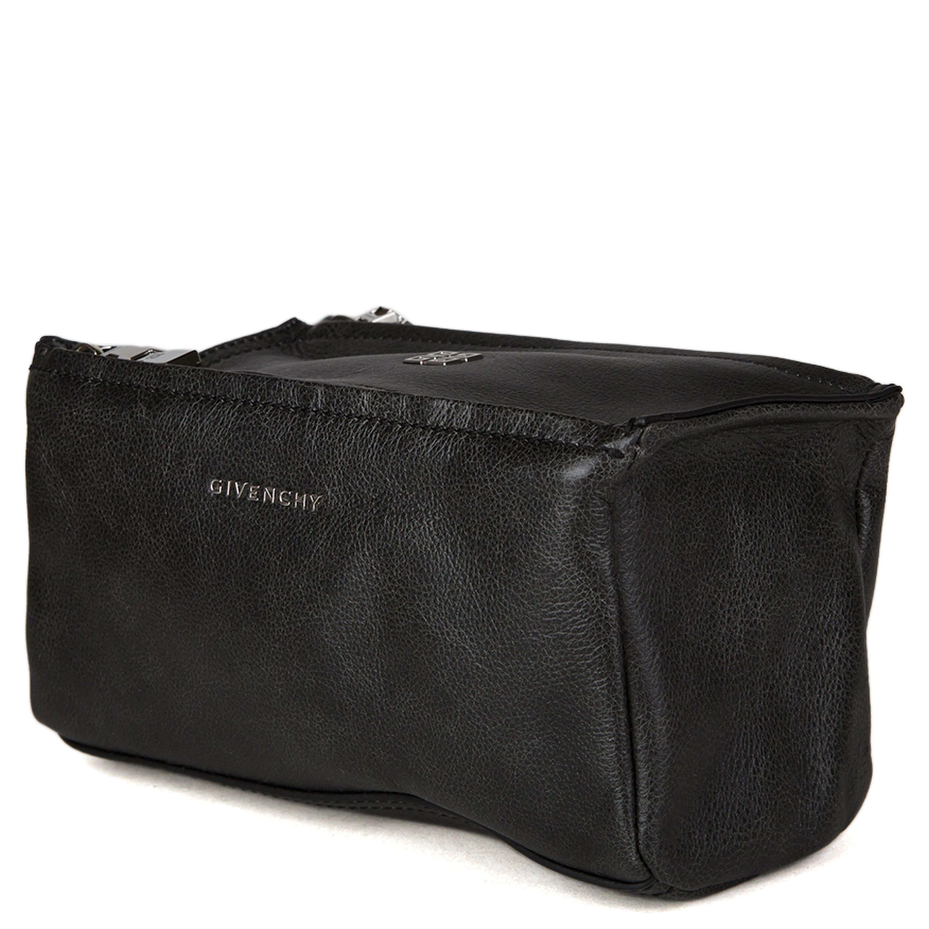 Gray Calfskin Handbag