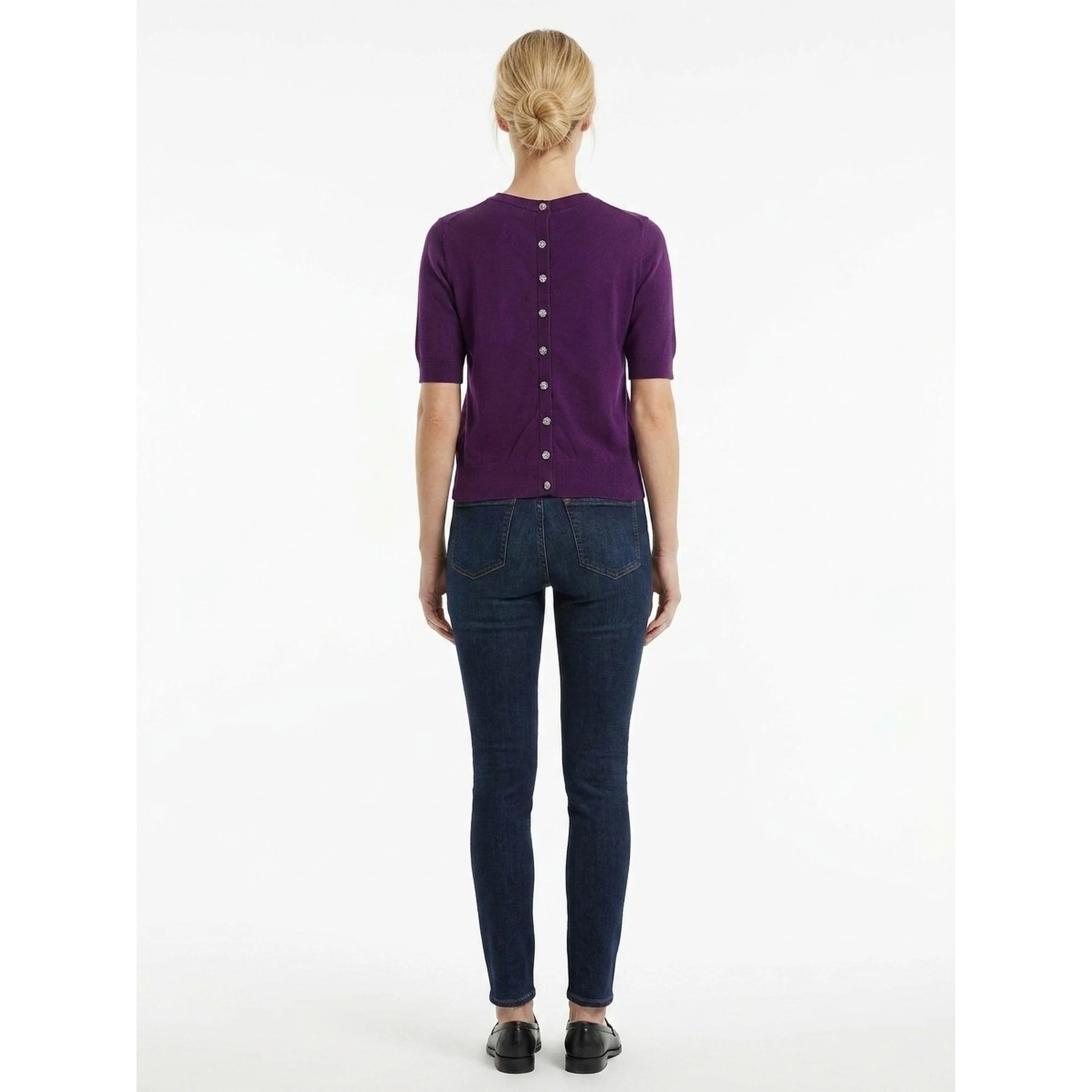 Purple Cashmere Sweater