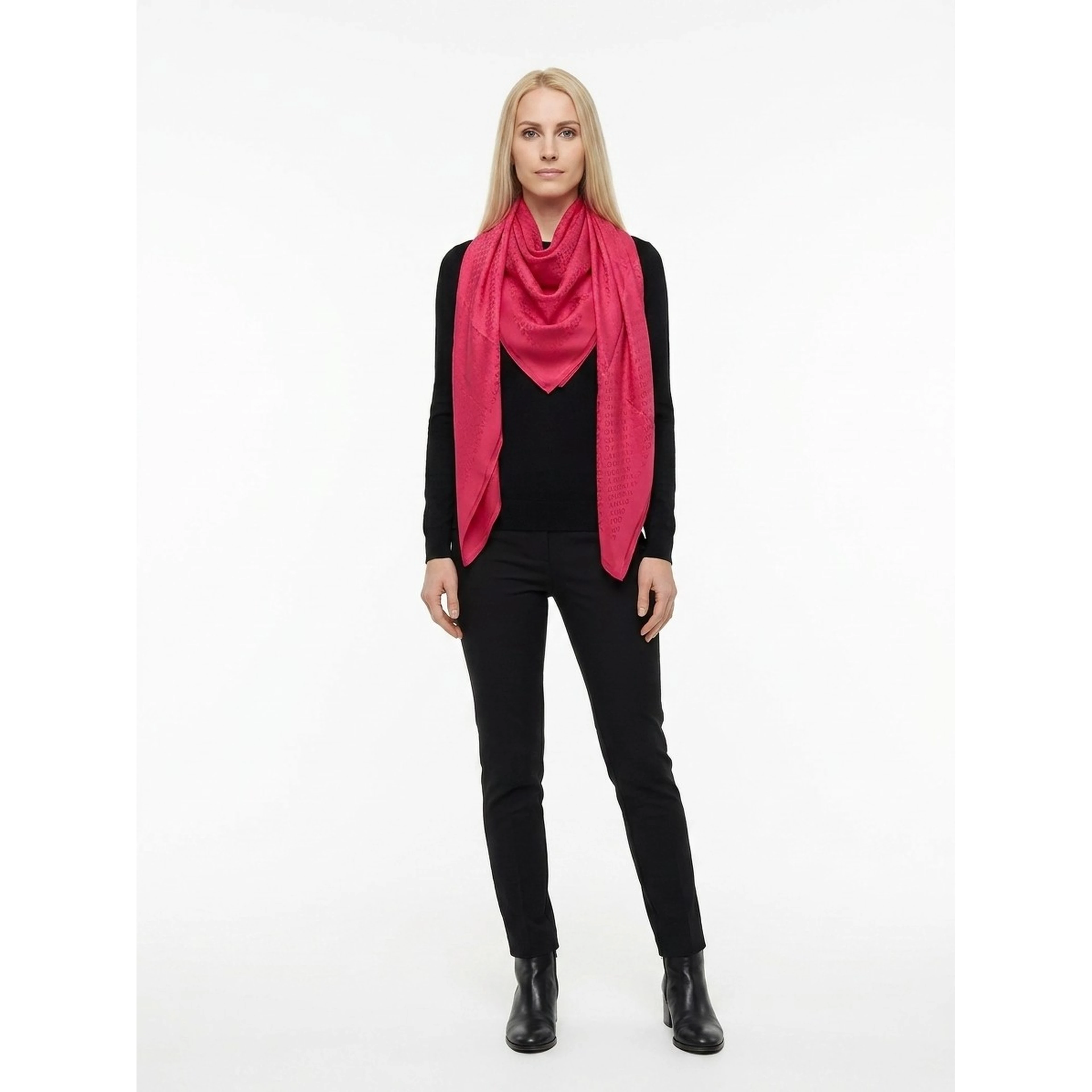 Red Silk Foulard