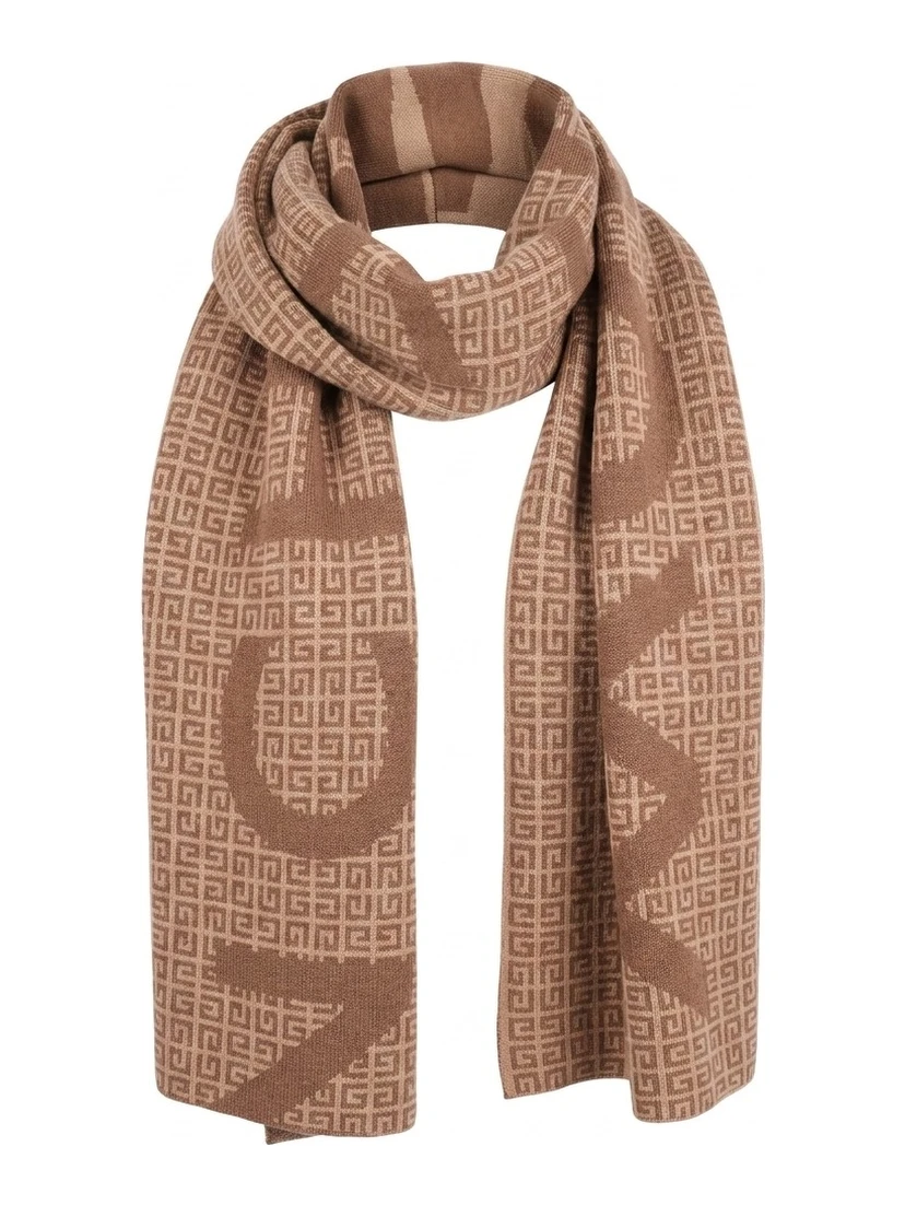 Bicolor Wool Foulard