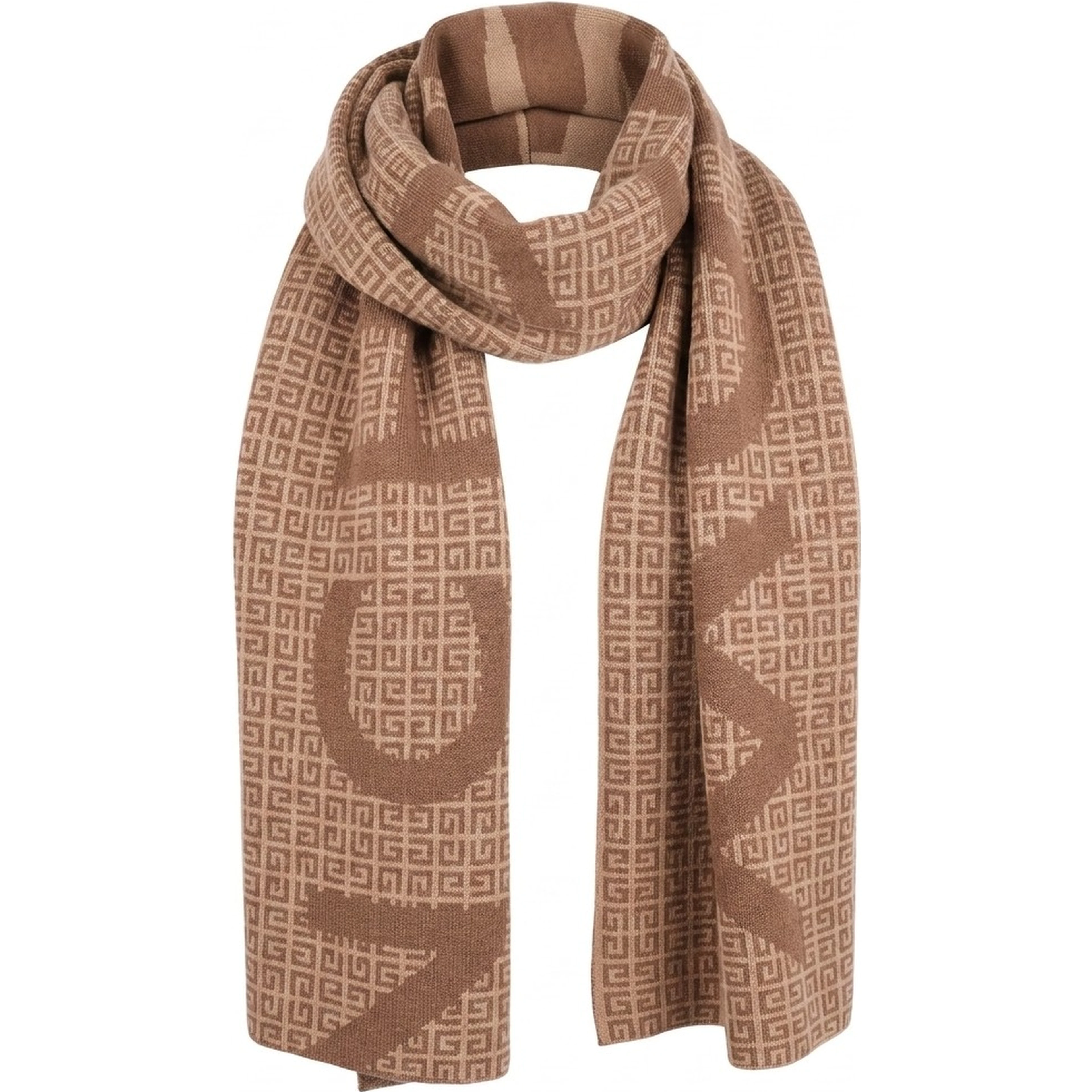 Bicolor Wool Foulard