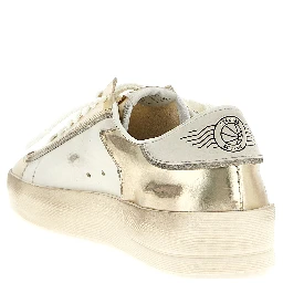 Multicolor Leather Low Top Sneakers