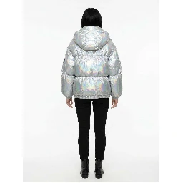 Gray Polyamide Shell Jacket