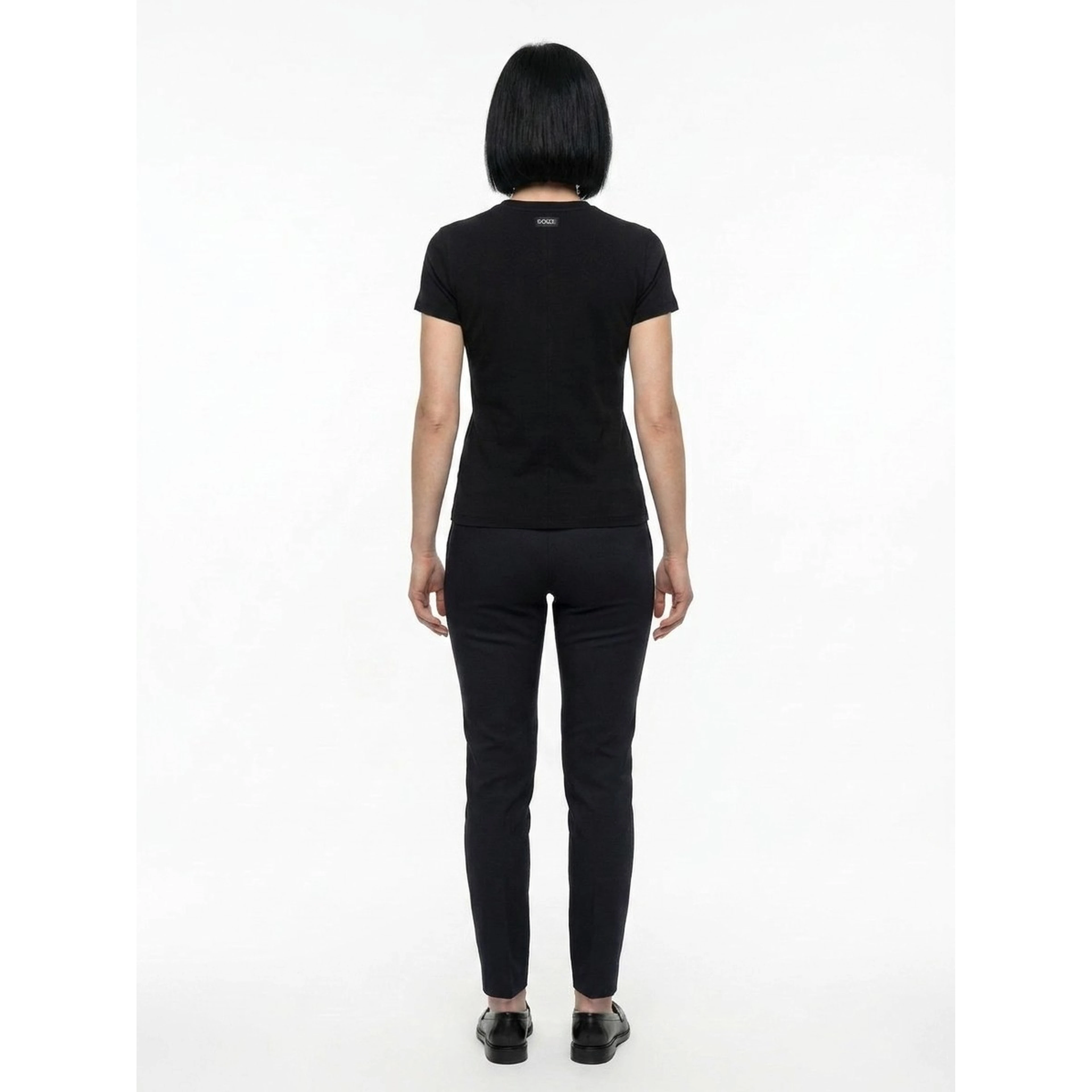 Black Cotton T-Shirt
