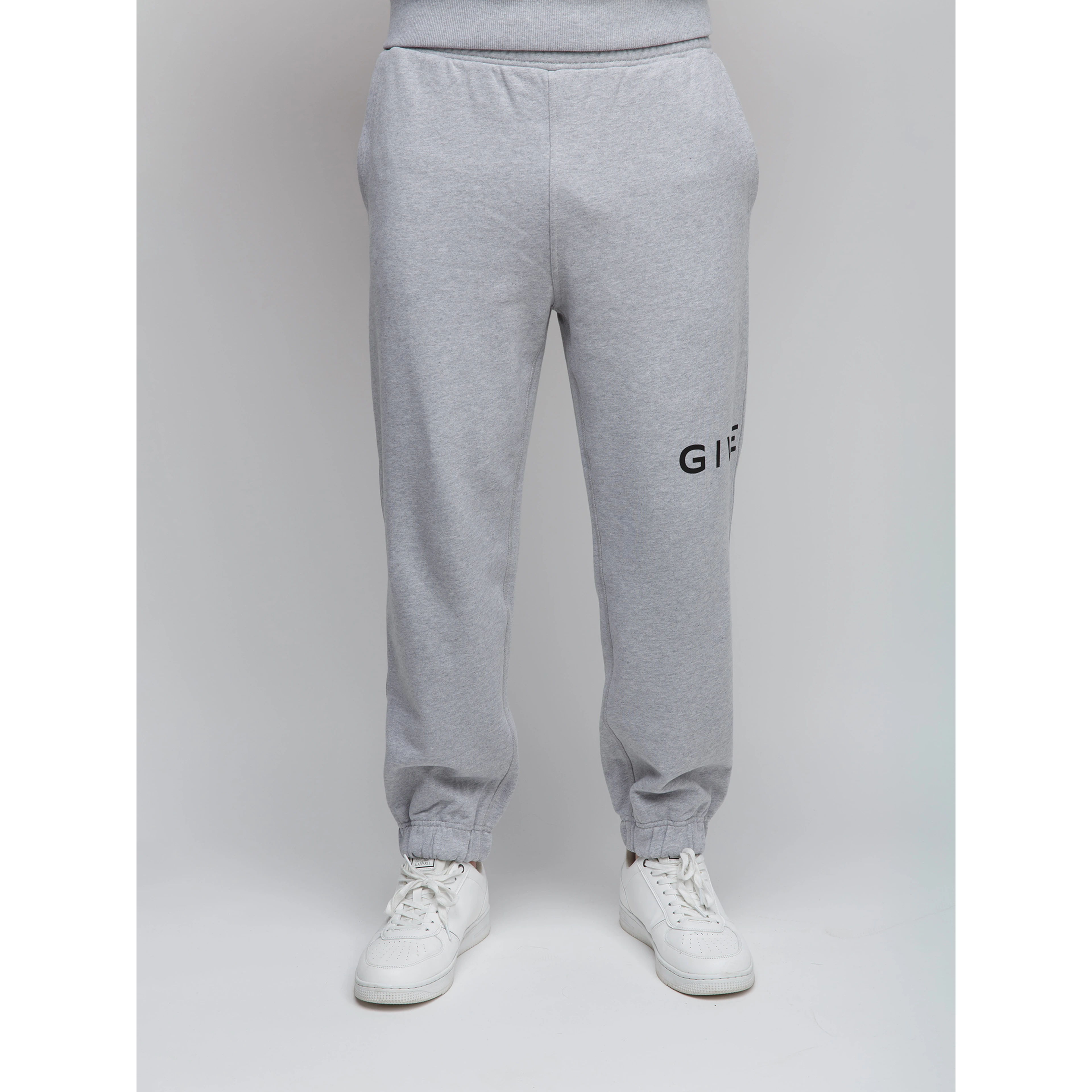 Gray Cotton Joggers (Workout Pants)