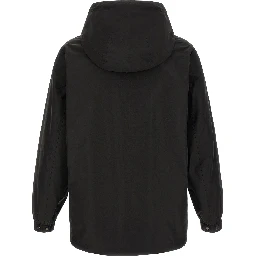 Black Polyester Coat