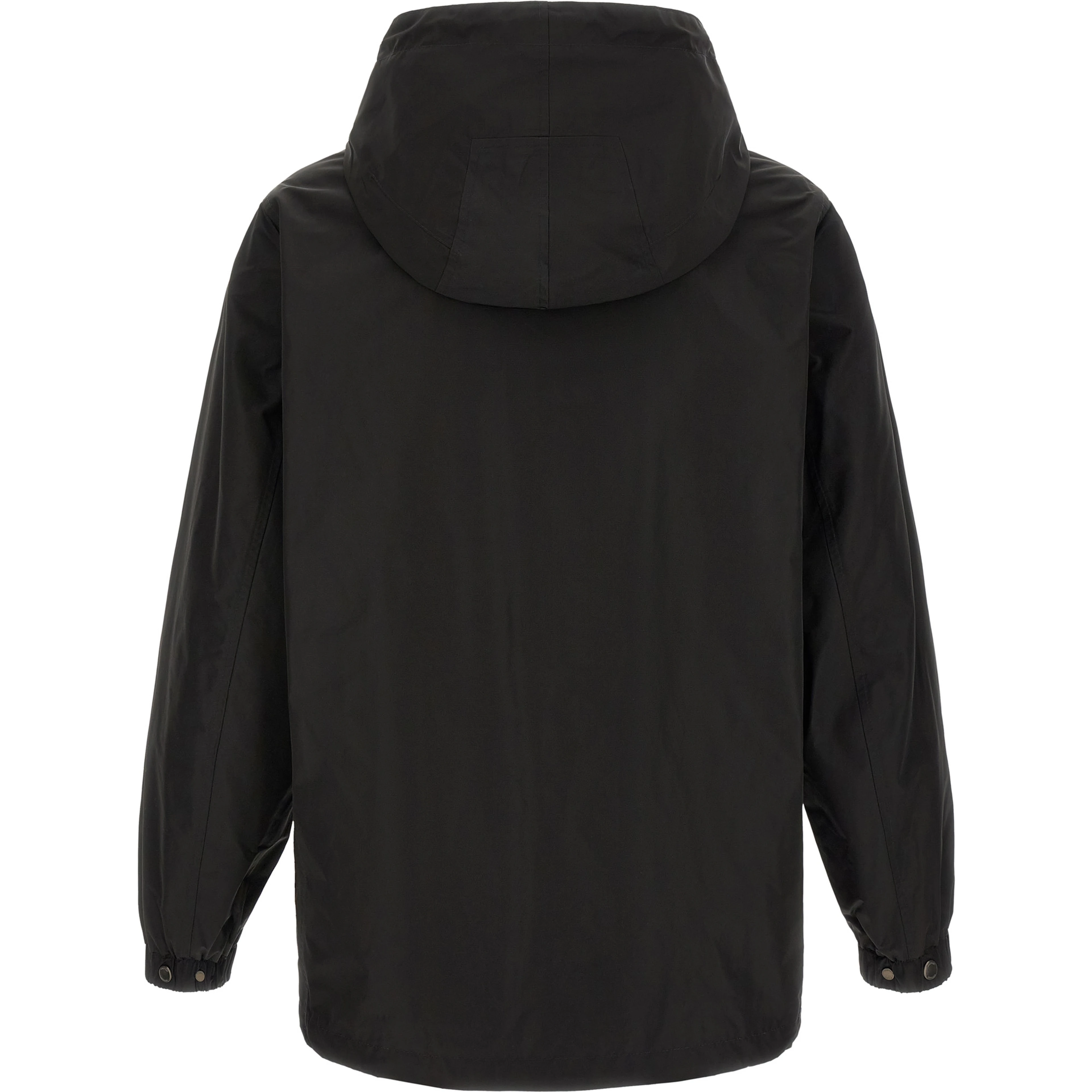 Black Polyester Coat