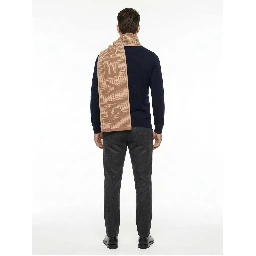 Bicolor Wool Foulard