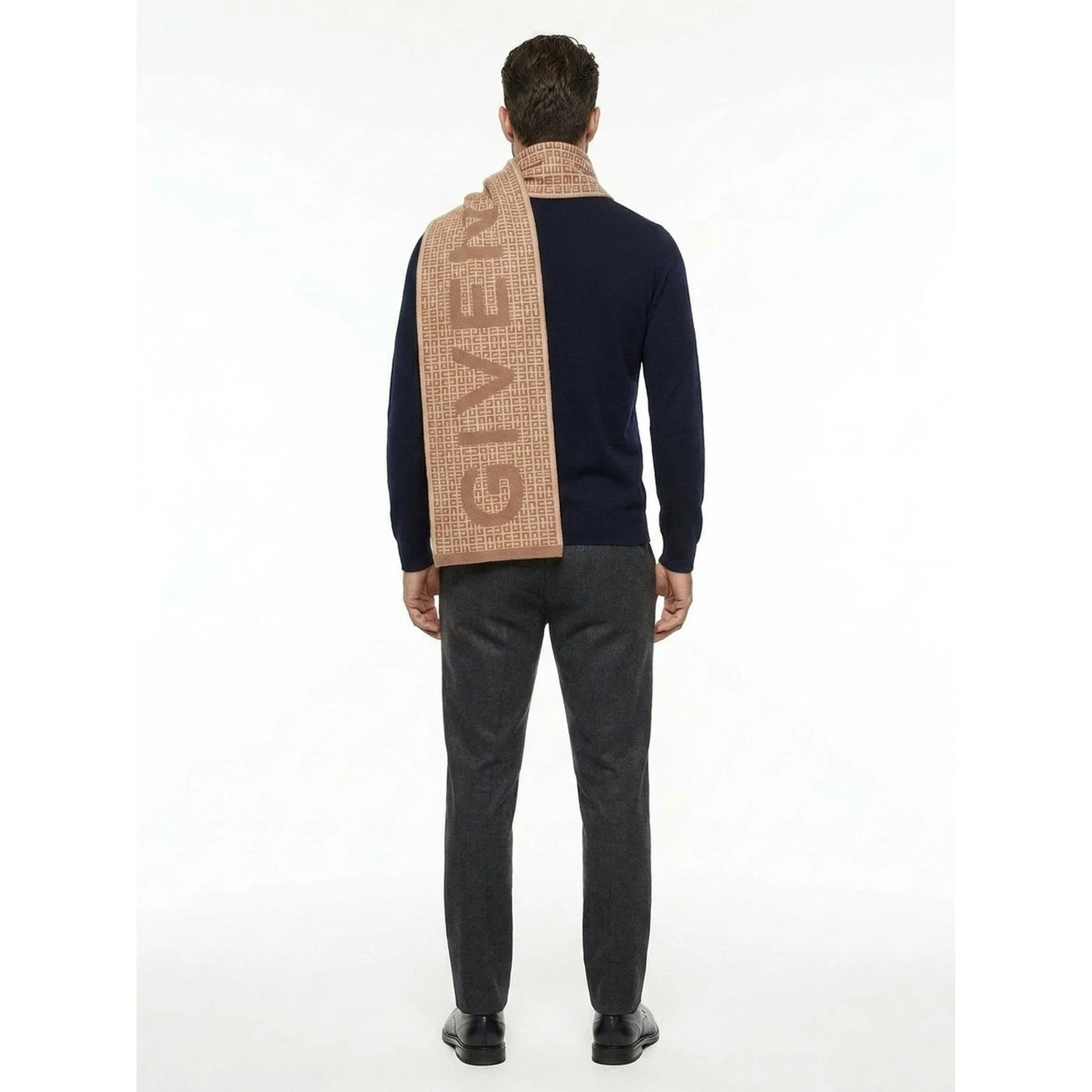 Bicolor Wool Foulard