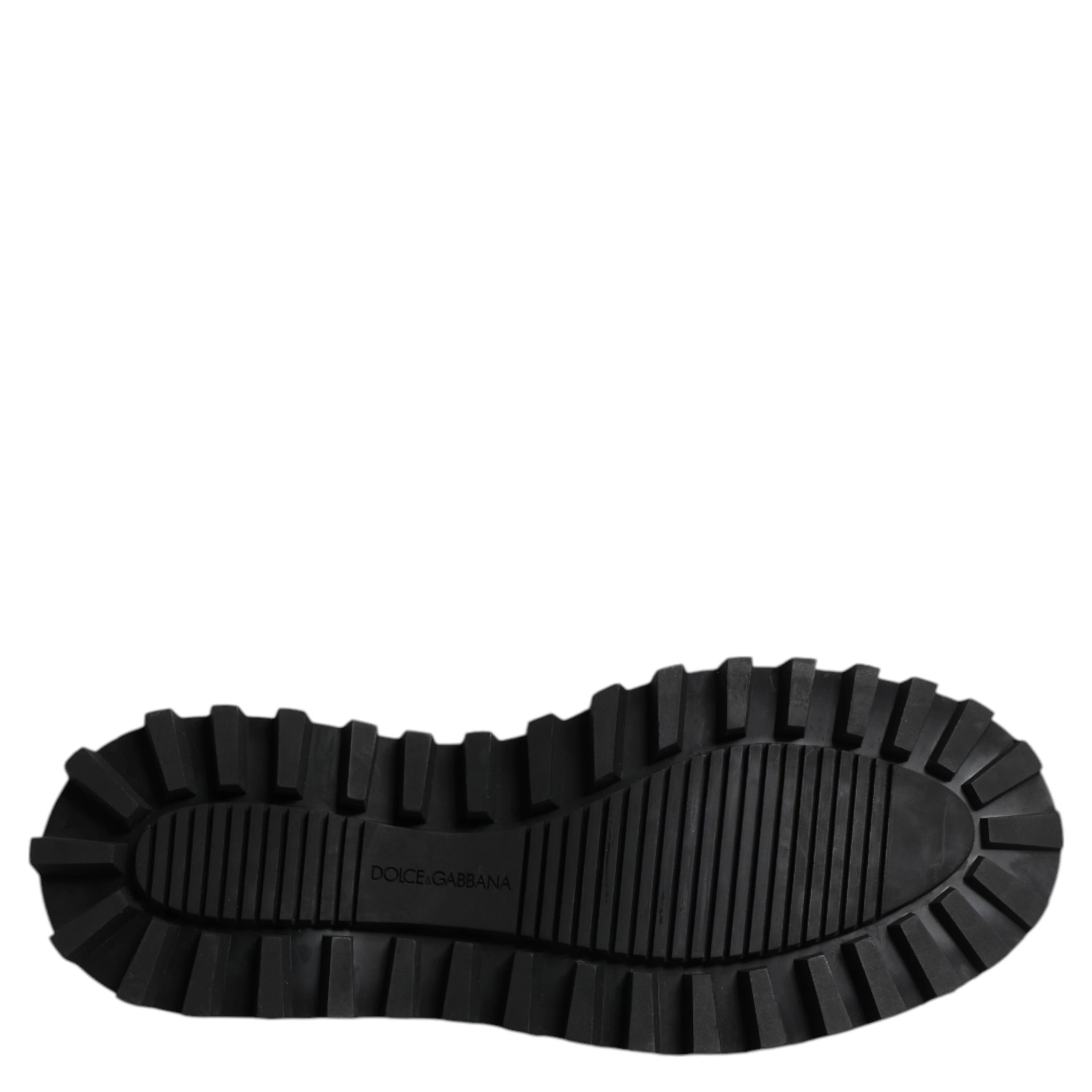 Black Calf Leather Hi-Trekking Derby Shoes