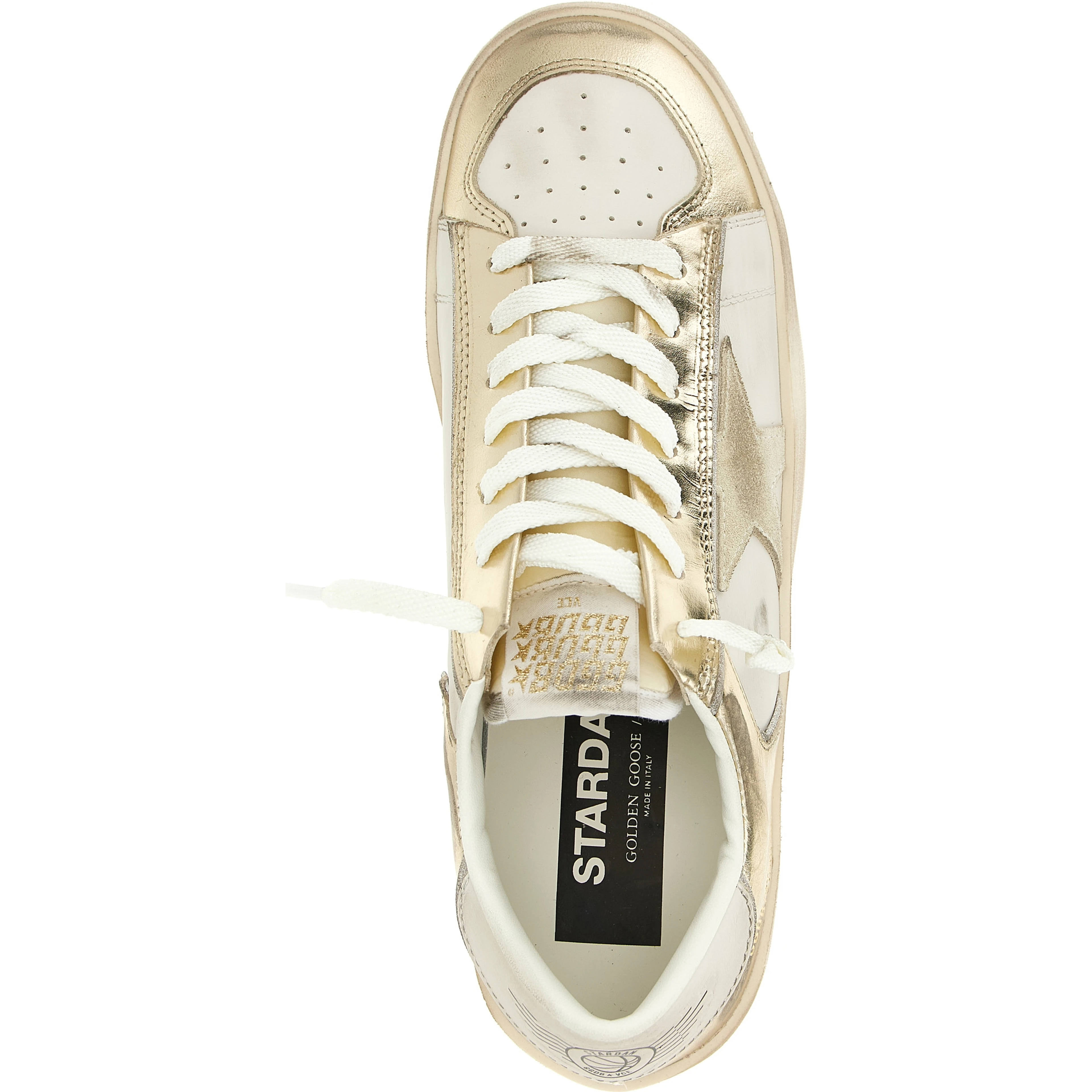 Multicolor Leather Low Top Sneakers