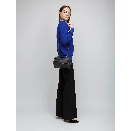 Gray Calfskin Handbag