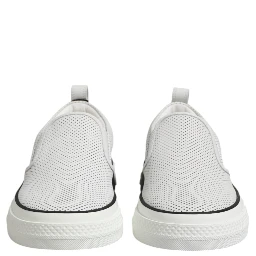 White Perforated Custom 2.Zero Sneakers Shoes