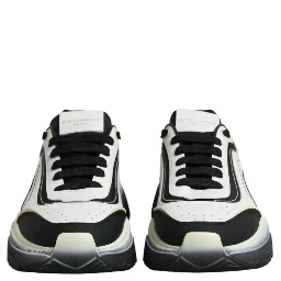 White Black Daymaster Two Tone Sneaker Shoes