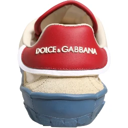 Multicolor Old Runner Lace-Up Sneakers Shoes
