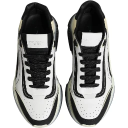 White Black Daymaster Two Tone Sneaker Shoes